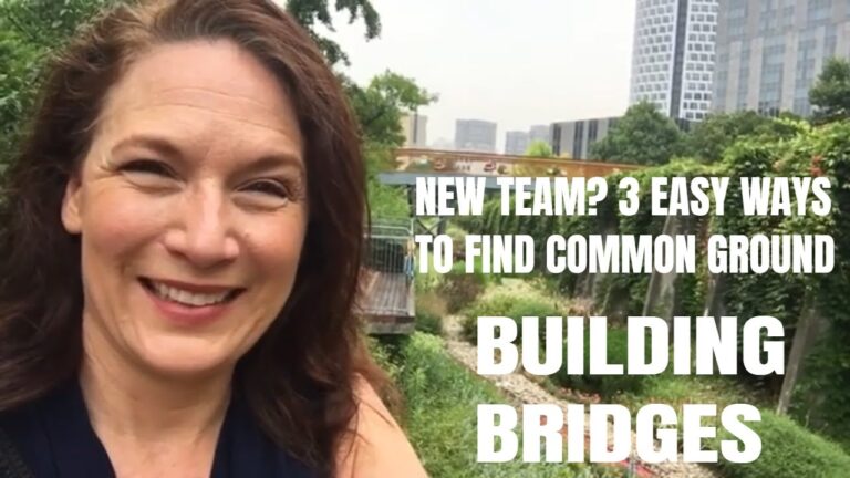 3 Easy Ways to Find Common Ground | Building Bridges New team | Activities, Team Building Tips, Ways