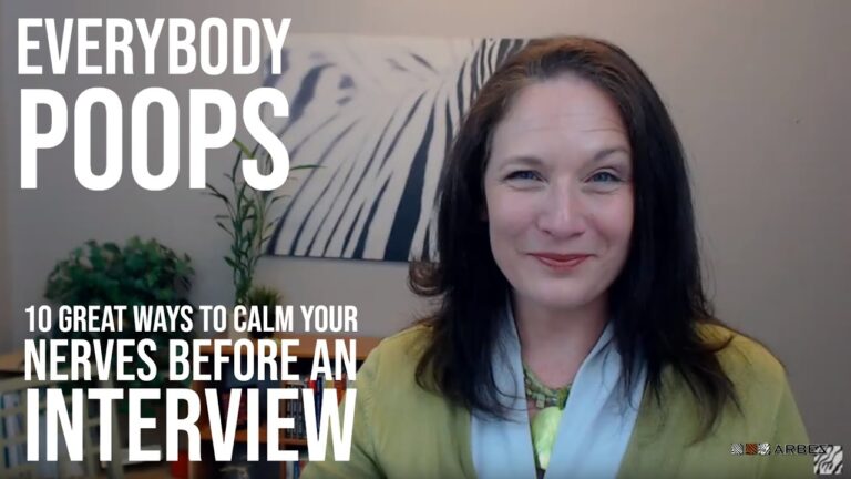 10 Great Ways To Calm Your Nerves Before An Interview | Interview tips | Everybody Poops