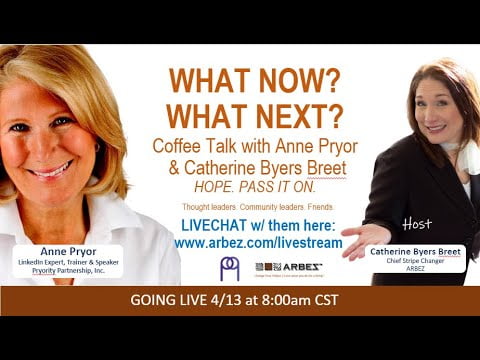 What now? what next? Coffee talk with Anne Pryor & Catherine Byers Breet