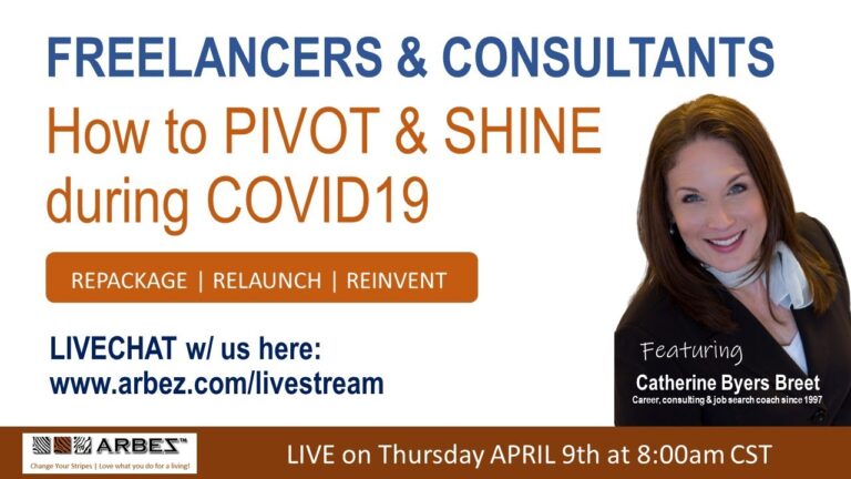 How to PIVOT & SHINE during COVID19 | FREELANCERS & CONSULTANTS