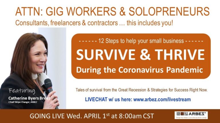 12 Steps to help your small business SURVIVE & THRIVE during the Coronavirus |#COVID19