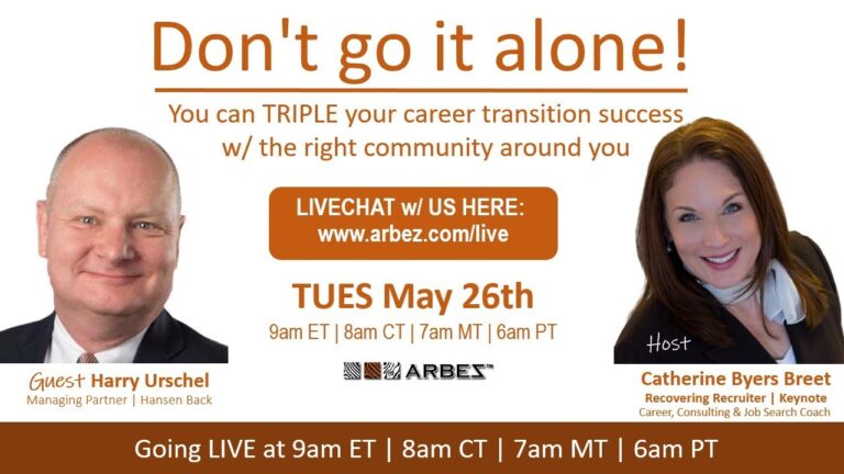 Don’t go it alone: You can TRIPLE your career transition success with the right community around y