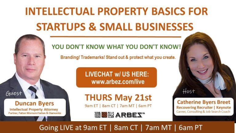 Intellectual Property Basics For Startup & Small Businesses with Duncan Byers