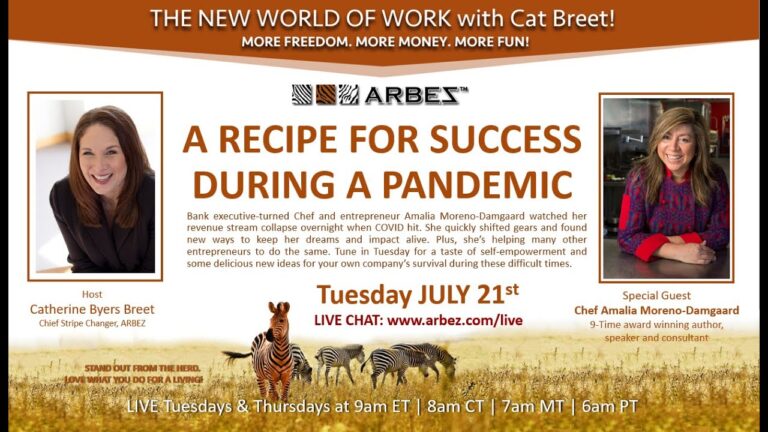 The New World of Work with Cat Breet & Chef Amalia Moreno-Damgaard