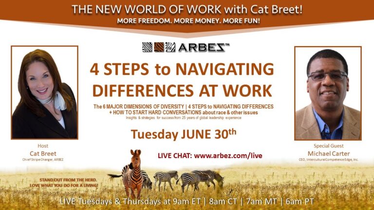 The New World of Work with Cat Breet & Michael Carter – Navigate differences at work