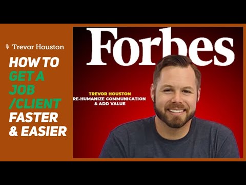 How to find a job or client fast with guest Trevor Houston