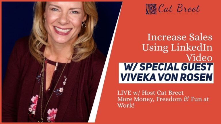 Increase sales using LinkedIn Video with Special Guest Viveka von Rosen