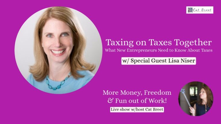Taxing on Taxes Together with Lisa Niser