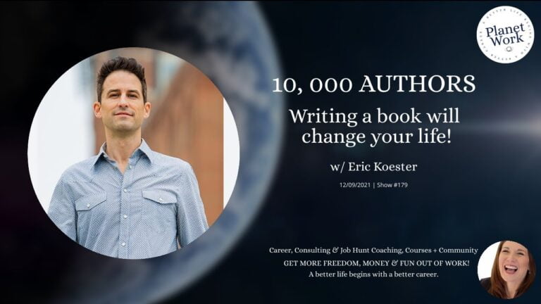 10,000 Authors: Writing a book will change your life!