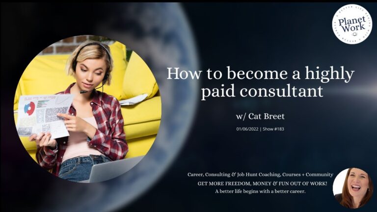 How to become a highly paid consultant
